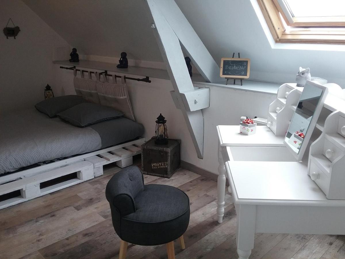 Chambre D'Hotes "Coquelicot" Nurlu Eksteriør billede